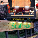 Brighticonic Solar Sign Lights: Illuminate Advertising and Real Estate, BICSSL-01 Brighticonic