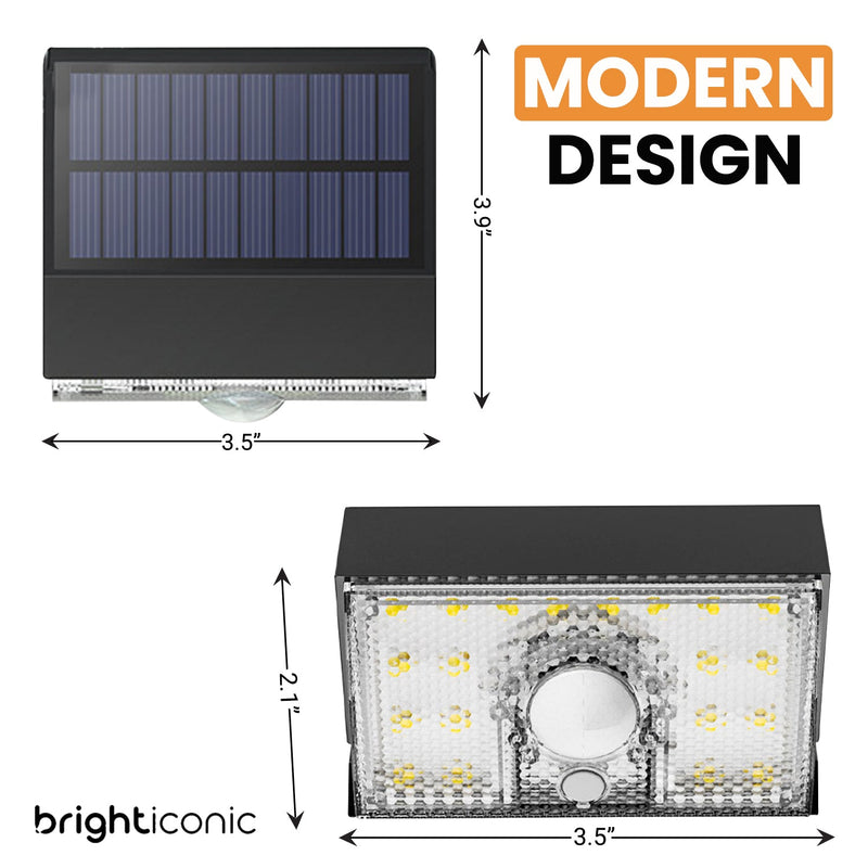 Small Solar Outdoor Light 1000Lumens BICSWL-11 Brighticonic