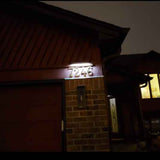 Solar Address Sign Number LED Light ‎BICSSL-01H Brighticonic