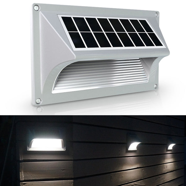 Solar Powered Wall Light Outdoor LED ‎BICESL-06K Brighticonic